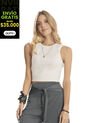 Crop Top Mujer Marfil Rutta 89270 de Rutta