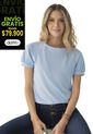 Camiseta Mujer Azul Claro Rutta 78606 de Rutta