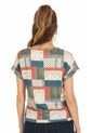 Camiseta Para Mujer Estampado Patchwork Rutta de Rutta
