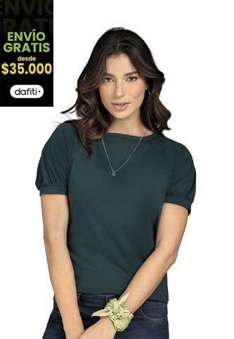 Camiseta Mujer Verde Botella Rutta 78606 Rutta