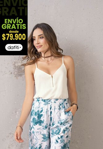 Blusa Mujer Marfil Rutta 78405 Rutta