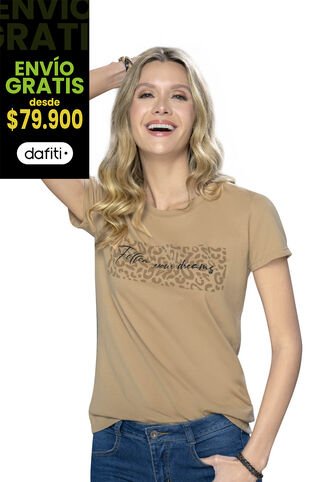 Camiseta Mujer Caramelo Rutta 96988 Rutta