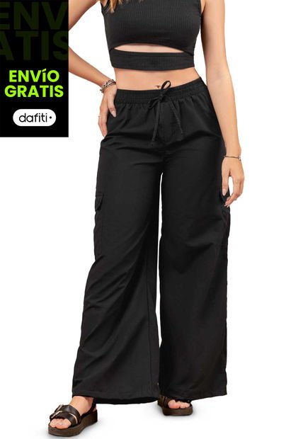 Pantalón Mujer Negro Rutta 1677