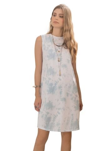 Vestido Corto Para Mujer Estampado Tie Dye Rutta Rutta
