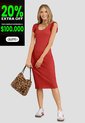 Vestido Corto Mujer Rojo Rutta 104477 de Rutta