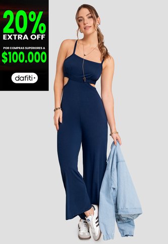 Enterizo Largo Mujer Azul Rutta 104165 Rutta