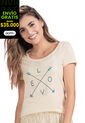 Camiseta Mujer Caqui Rutta 32962 de Rutta