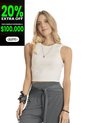 Crop Top Mujer Marfil Rutta 89270 de Rutta