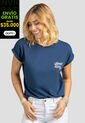 Camiseta Mujer Azul Profundo Rutta 107956 de Rutta