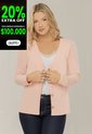 Cardigan Mujer Rosa Rutta 104779 de Rutta