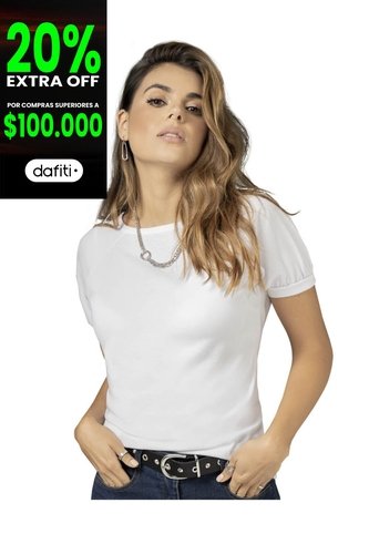 Camiseta Mujer Blanco Rutta 78606 Rutta