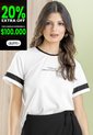 Camiseta Mujer Marfil Rutta 102884 de Rutta
