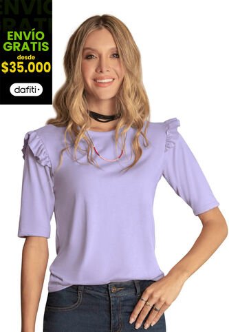 Camiseta Mujer Lila Rutta 88710 Rutta