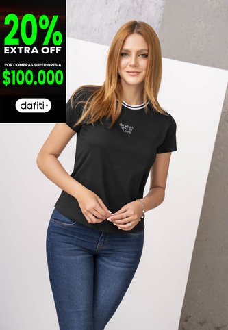 Camiseta Mujer Negro Rutta 1130 Rutta