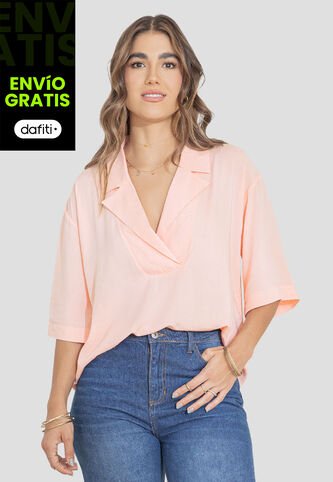 Blusa Mujer Palo De Rosa Rutta 106888 Rutta