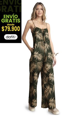 Enterizo Largo Mujer Estampado Rutta 5482 Rutta