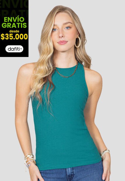 Camiseta Mujer Jade Oscuro Rutta 92244