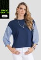 Blusa Mujer Azul Rutta 105906 de Rutta