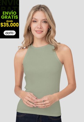 Camiseta Mujer Verde Rutta 92244