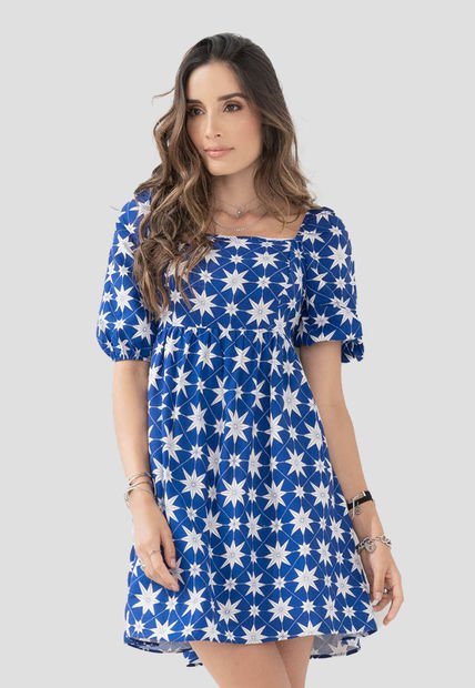 Vestido Corto Mujer Multicolor Rutta 32817