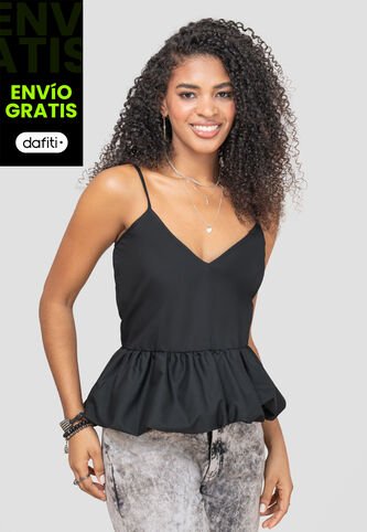 Blusa Mujer Negro Rutta 105155 Rutta