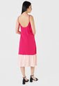 Vestido Magenta-Palo Rosa Rutta de Rutta