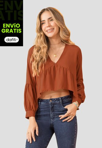 Blusa Mujer Ladrillo Rutta 104055 Rutta