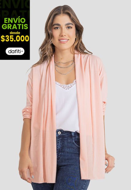 Cardigan Mujer Palo De Rosa Rutta 106889