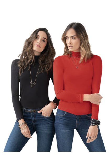 Camibuzo Mujer Rojo Rutta 32818