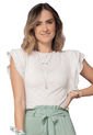 CAMISETA MUJER MARFIL 86975 de Rutta
