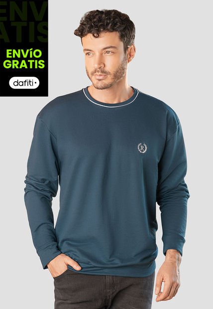 Buzo Hombre Azul Petroleo Rutta 105953