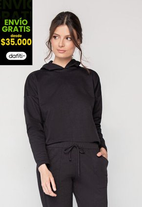 Chompa Mujer Negro Rutta 4208