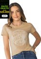 Camiseta Mujer Beige Rutta 100245 de Rutta