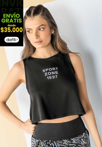 Camisilla Mujer Negro Rutta 100616 Rutta