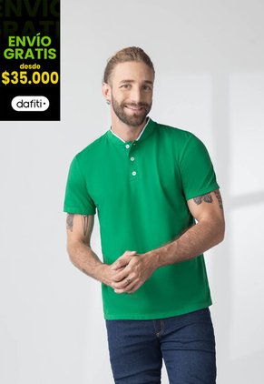 Polo Hombre Verde Rutta 2965