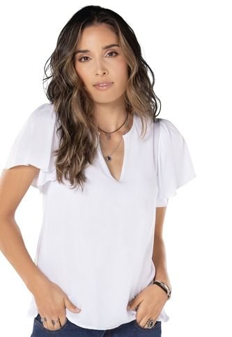 Blusa Para Mujer Blanco Rutta Rutta