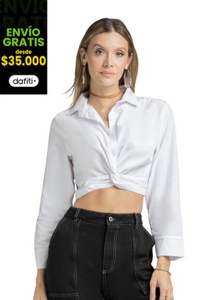 Camisa Mujer Blanco Rutta 4345