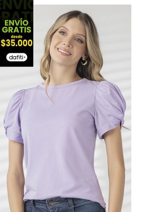 Camiseta Lila Rutta 79579