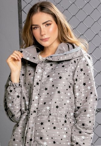 Chaqueta Juvenil Estampado Gris Rutta 76009 Rutta