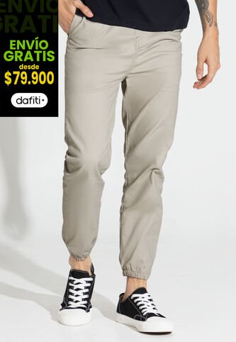 Pantalón Hombre Caqui 96467 Rutta