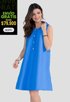 Vestido Corto Mujer Morazul Rutta 3218