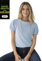 Camiseta Mujer Azul Claro Rutta 78606 de Rutta