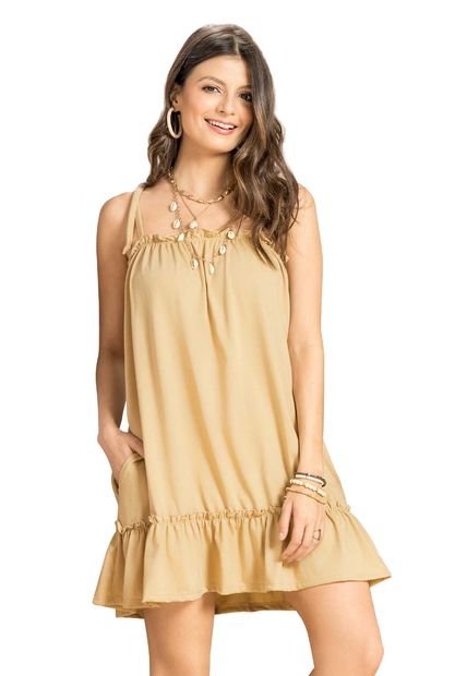 Vestido Mujer Beige Rutta 100180