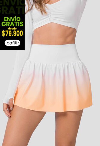 Falda Corta Mujer Blanco Rutta 101650 Rutta