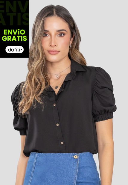 Camisa Mujer Negro Rutta 78612