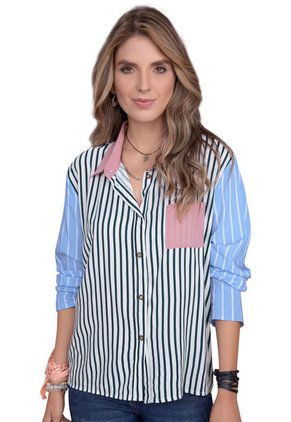 Camisa Mujer Multicolor 91770