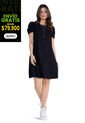 Vestido Corto Mujer Negro Rutta 3772 de Rutta