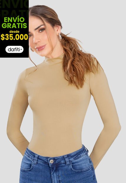 Camibuzo Mujer Beige Rutta 105258