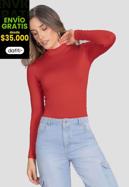 Camibuzo Mujer Rojo Rutta 105258
