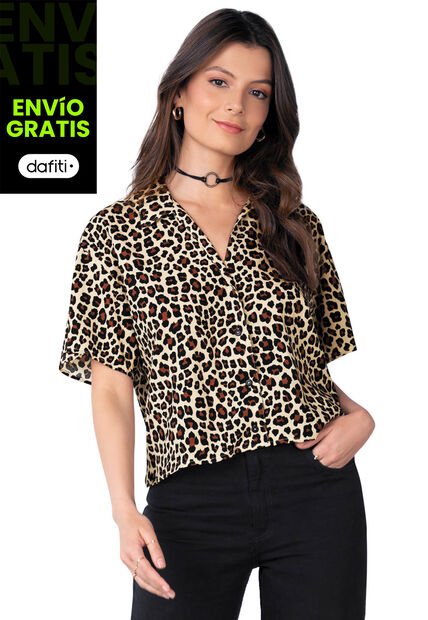 Camisa Mujer Estampado Rutta 5633